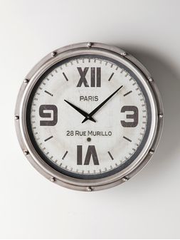 Landmark-Decor-PARIS-SILVER-RelojDePared-0