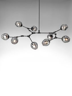 Lampara-colgante-moderna-MOBILE-GRIS-NEGRO-9L-200XH50-Landmark-0