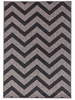 Mihran-Alfombra-SISALO-ZIGZAG-NEGRA-Textura-0