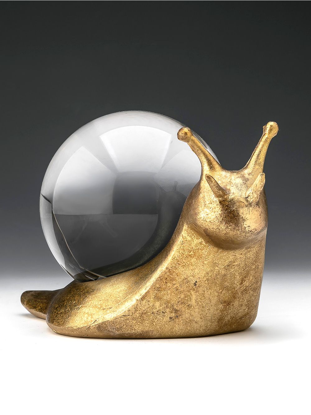 Adorno-naturaleza-SNAIL-GOLD-LARGE-Landmark-1