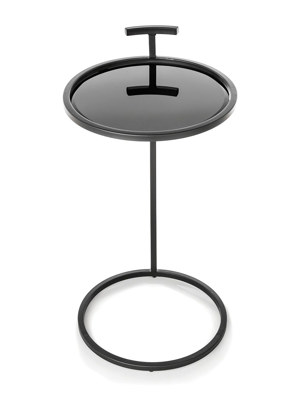 Mesa-auxiliar-redonda-C-ROUND-ANTIQUE-MIRROR-BLACK-BIG-Landmark-02