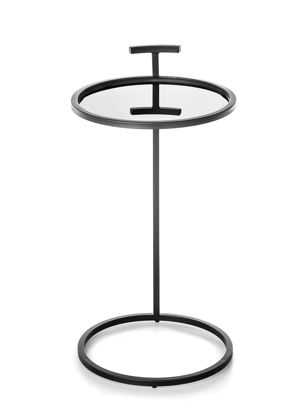 Mesa-auxiliar-redonda-C-ROUND-ANTIQUE-MIRROR-BLACK-BIG-Landmark-03