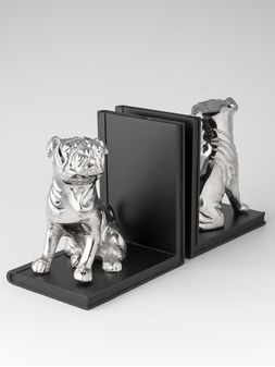 Sujetalibros-decorativos-madera-y-metal-DOG-BLACK---NIQUEL-Landmark-00
