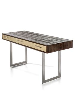 Escritorio-moderno-cromo-y-madera-ERIN-145X60X77-Landmark-00