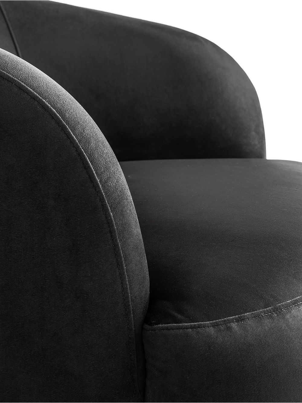 SILLON-INDIVIDUAL-GIRATORIO-ONDE-EN-TERCIOPELO-NEGRO---CUERO-VINTAGE-INTERNACIONAL-LANDMARK-02