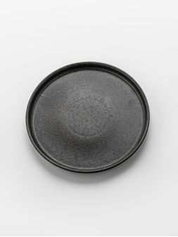 plato-negro-PLATO-POSTRE-IRONSTONE-21-CM-LAIN-0